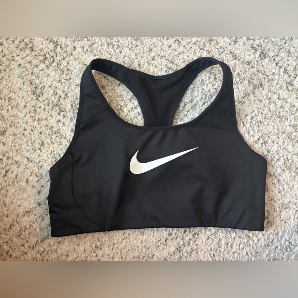 Nike Black sports bra